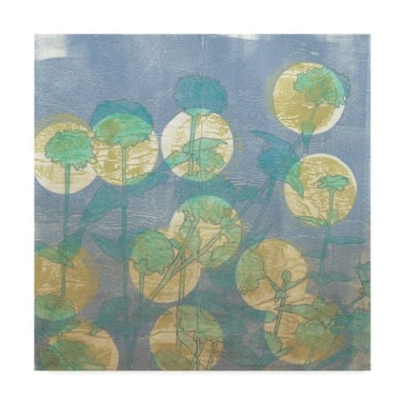Megan Meagher 'Spotlight Floral I' Canvas Art,14x14